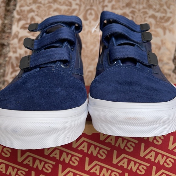 Vans Old Skool V Surplus Nylon Dress Blue WMNS - Picture 13 of 16